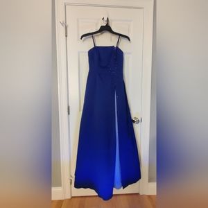 Blue Michealangelo Ballgown in a size 4